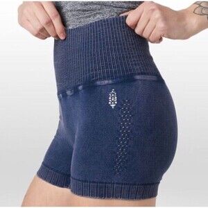 Free People Movement Good Karma Running Shorts Deepest Navy Size XS/Small